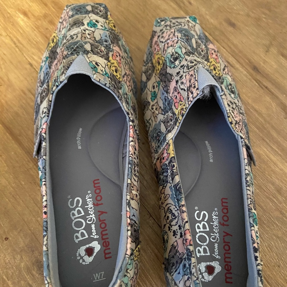 Sketchers Bobs Dog Flats in size 7 Wide